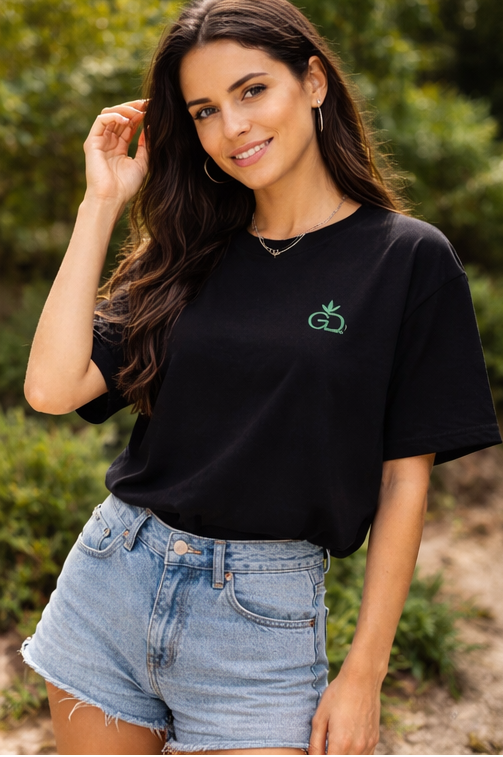 Oversized Shirt mit Green Dream Logo  - Freestyler Heavy Oversized T-Shirt ST/ST mit Stick
